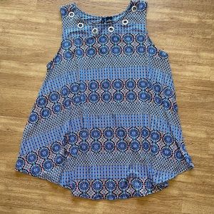 New Directions sleeveless blouse